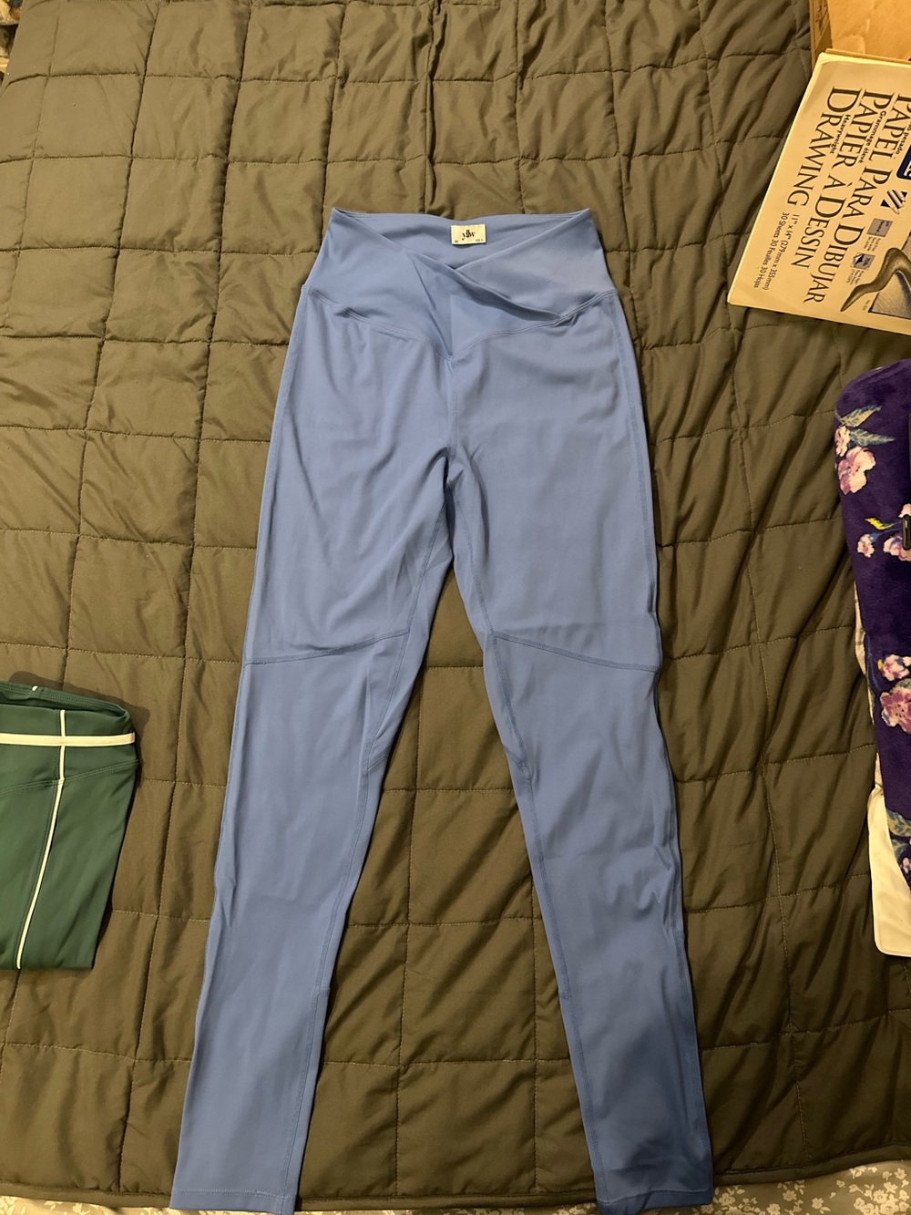 Blue Active Leggings - Brand: Yellow The Label